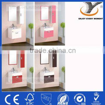 Mirror colored bathroom cabinet