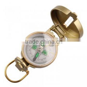Hiking camping foldable pocket mini lensatic compass