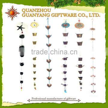 Metal iron Rain Chain Copper Cups butterfly cans rain barrel rainchain                        
                                                Quality Choice