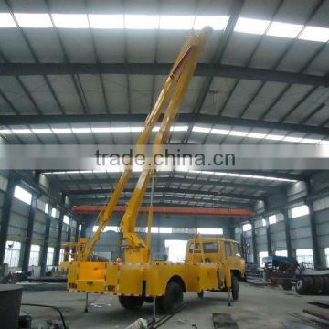 Dongfeng 22m boom lifts for sale, telescopic lifting arm, aerial lift truck