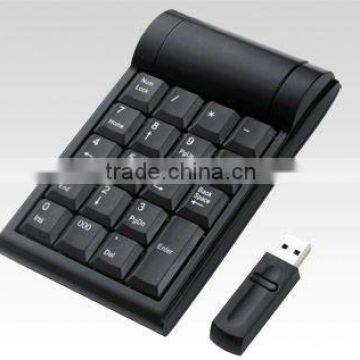 wireless numeric keyboard ,numer keypad