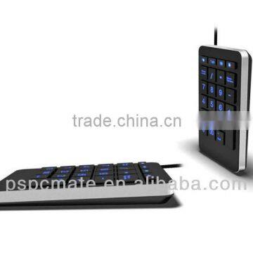 Multifunction Wired USB Number Keypad Numeric Keyboard Calculator