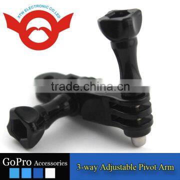 3-way Adjustable Pivot Arm for Gopro Hero 2/3/3+/4/4 Session