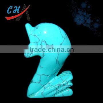 Turquoise Carving animal for any shape