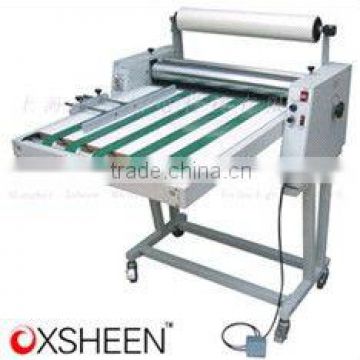 XH650FV fancy roll laminating machine with paper conveyor, laminator machine