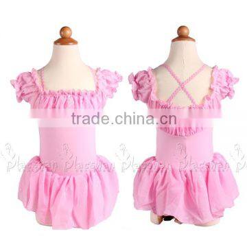 pink girls ballerina dress dance dress SL046