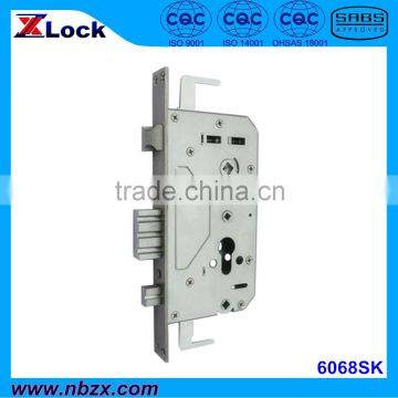 6068 Standard Lock Body for Security Entrance Door, with Stainless Steel Bolts
