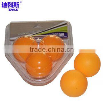 Orange Table Tennis Balls In Blister Card Wholesale
