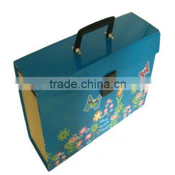 Manufacturing Decorative 19 Pockets Kraft Paper Expanding File Folders