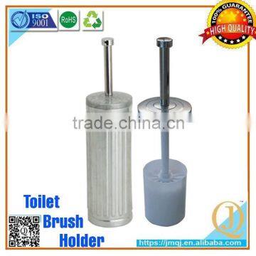 Bathroom powder coating customized color toilet brush and holder set