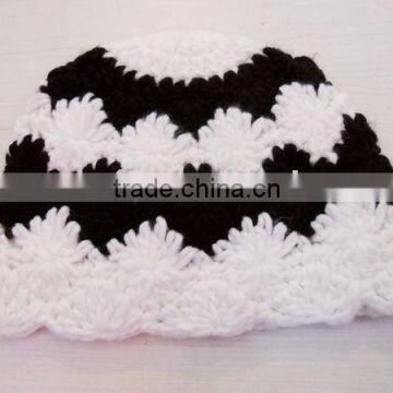 fashion acrylic crochet knitting hat