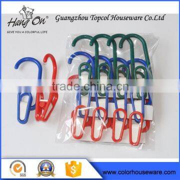 Plastic Hangers From Factory In China Laundry clamp clip for clother