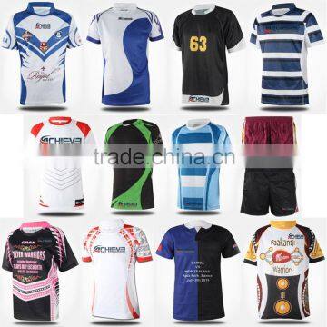 Custom brazil/ portugal/ singapore team set rugby jersey                        
                                                Quality Choice