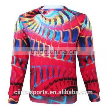 Cheap Designer Sweatshirts Oem Autumn Sweatshirt With Sublimation Printing Men's Sweatshirt Without Hoodie