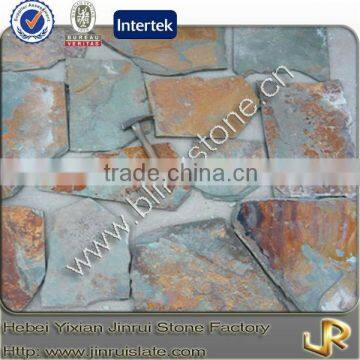 Decorative external multicolor slate floor stone
