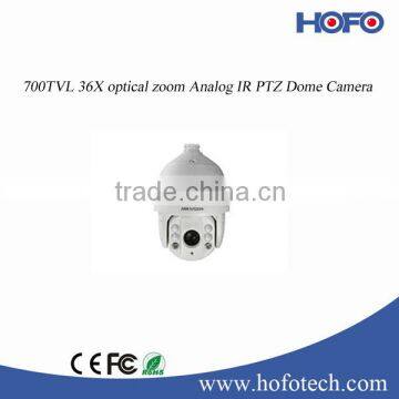OEM Hikvision Outdoor 700TVL Analog IR PTZ Dome Camera 36X optical zoom Security Surveillance Camera