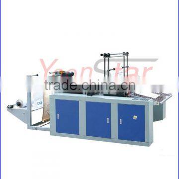 700mm high quality double deck double line PP/PE shopping polythene bag making machine with lower price