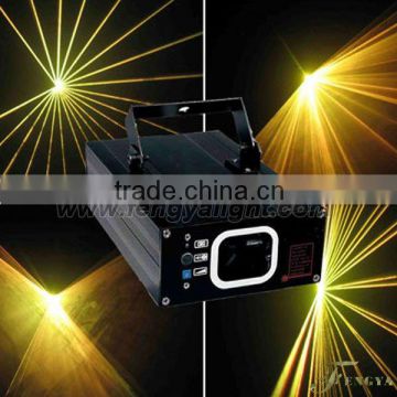 yellow laser light / laser stage light