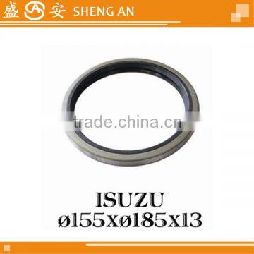 Custom oil seal rubber oil seal oil seal for isuzu trunnion seat size:155*185*13