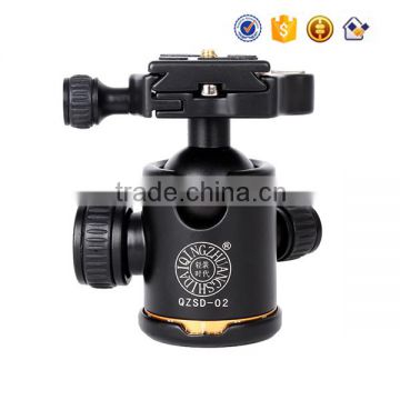 Q02 360 Gimbal Swivel Ball head 8KG Load 1/4 Screw Mount Mini camera tripod Ball head for DSLR Digital Camera