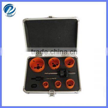 HSS M3 Bi-metal Hole Saw In Aluminum Case