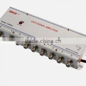 Indoor high quality 8 way CATV signal amplifier