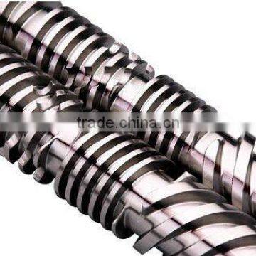 KMD bimetallic parallel twin screw and barrel for plastic extruder machine