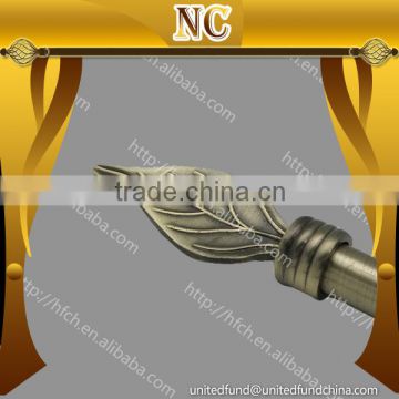 curtain for the hall window curtain models rod leaf finial