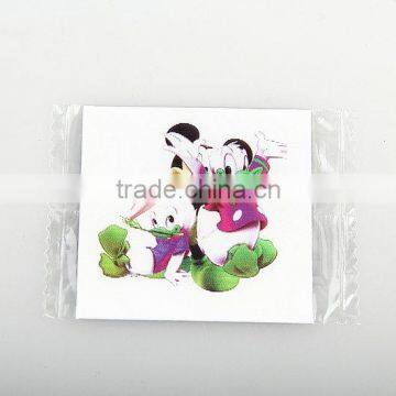 High Quality 3d sticker lenticular sticker