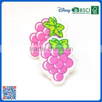 2016 fancy grape shape erasers in bulk