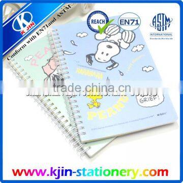 High quality factory China wholesale cheap bulk eco friendly spiral notebooks