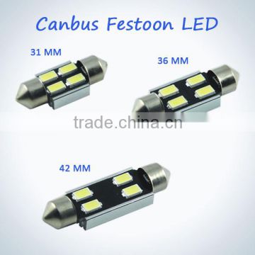 auto lamp 5730 canbus led c5w festoon 42mm