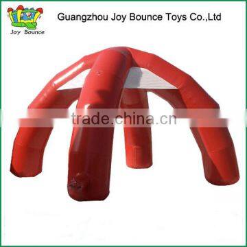 durable high quality PVC inflatable red tent for selling