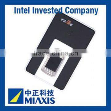 Portable Biometrics Fingerprint Reader Contact IC Card Reader SM-2D for Bank Teller and Voting System with USB, Serial Port