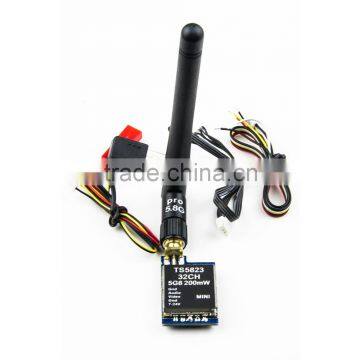 TS5823 ultra-mini 5.8GHz 200mW 32 channel FPV wireless AV transmitter