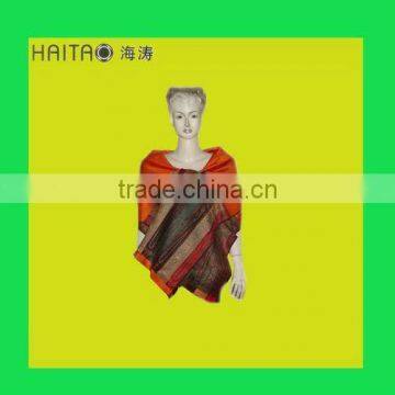 fashion acrylic shawl for tendy women in winter