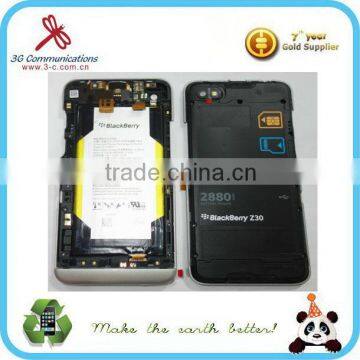 high quality original spare parts for middle plate with battery for Blackberry Z30