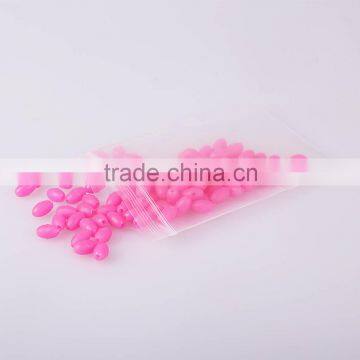 soft beads fishing pink beads 6mm