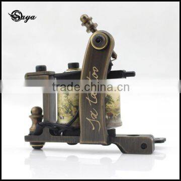 New Most Popular Engraved Letter Pure Copper Coil Tattoo Machines