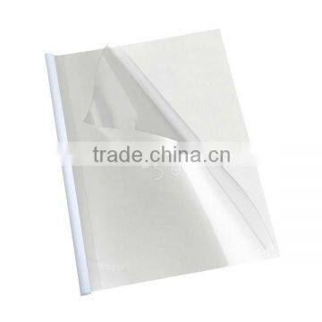 Promotional wholesale document holder custom a4 size L shape clear pp plastic file folder