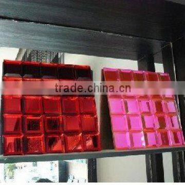 Wine bar decoration glass mirror tile