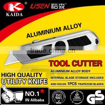 3pcs blades utility knife aluminium alloy utility knife