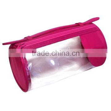 Clear PVC bag With Zipper For Cosmetic Packing