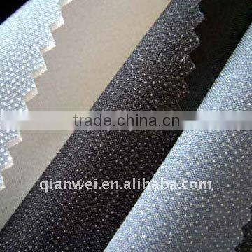 pa double dot woven interlining fabric