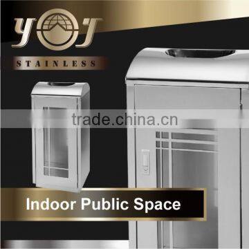 Hot New Products For 2015 Stainless Steel Unique Trash Bin