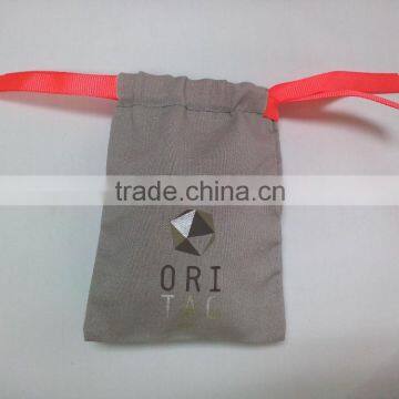 fashion custom printed cotton coffee bean bag
