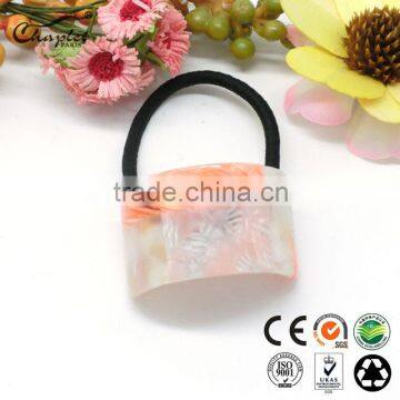 Circular arc curved surface shape of hair accessory colorful women elastic hair band