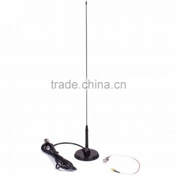 NA-771,UT-72 Radio Antenna SMA Female Coil 19" Magnetic Mount VHF UHF 144/430Mhz