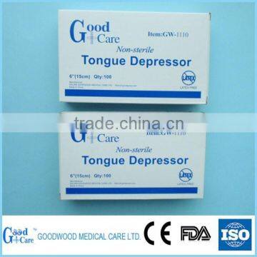 disposable medical wooden tongue spatula