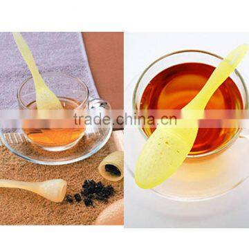 Healthy life tadpole shaped plastic infuser tea